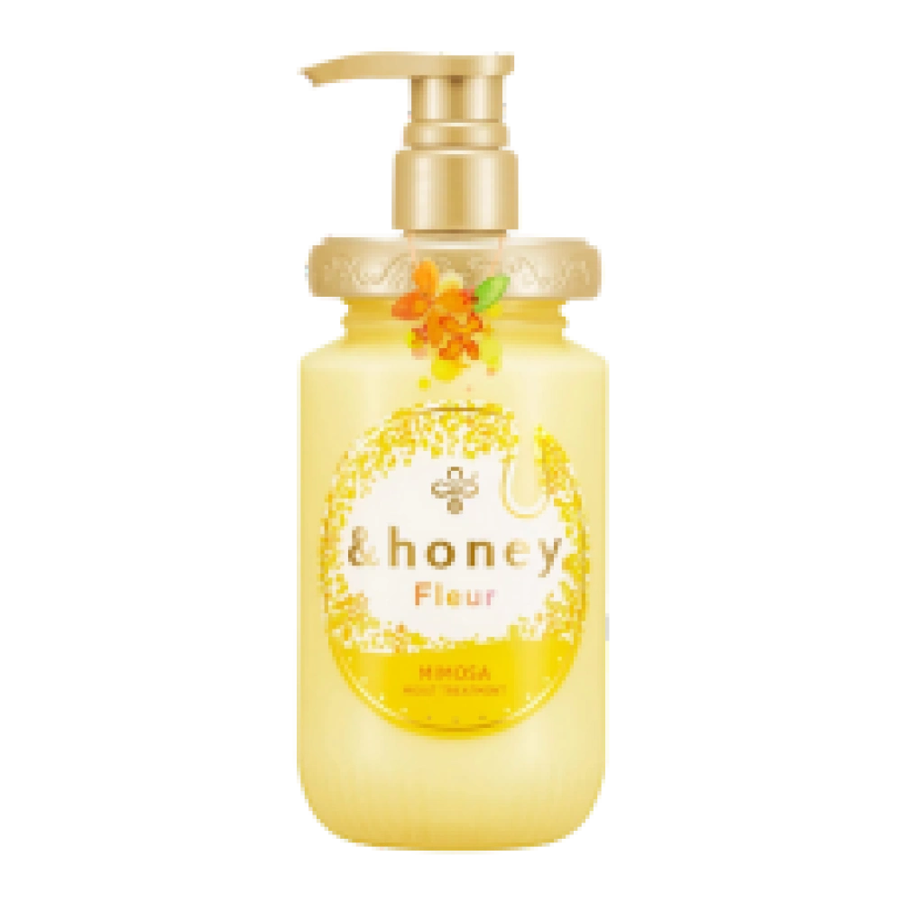 Тритмент для глубокого увлажнения волос с ароматом мимозы "Mimoza moist Treatment", 445 гр.