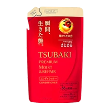 Увлажняющий кондиционер премиум класса "Tsubaki Premium Moist Conditioner", 330 мл (сменный блок)
