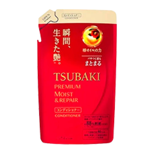 Премиум санатты ылғалдандырғыш кондиционер "Tsubaki Premium Moist Conditioner", 330 мл (ауыстырмалы қаптамада)