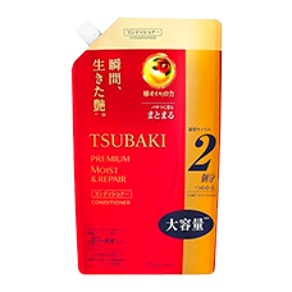 Увлажняющий кондиционер премиум класса "Tsubaki Premium Moist Conditioner", 660 мл (сменный блок)