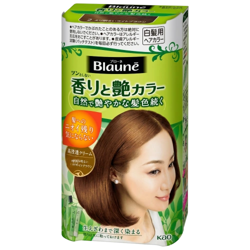  Шашқа арналған крем-бояу "Blaune Aroma & Gloss Color Cream", 80 гр.
