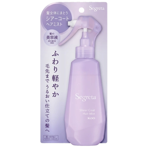 Жеңіл термоқорғаныш шашқа арналған спрей "Segreta Sheer Coat Hair Mist", 170 мл