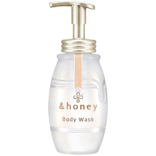 Көпіршікті душқа арналған гель "&honey Mellow Airy Foaming Body Wash" White Tea Honey хош иісімен, Vicrea, 500 мл