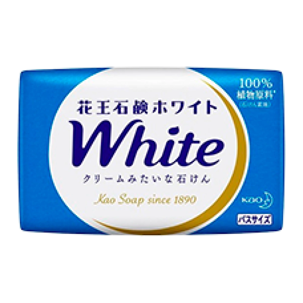 Кремообразное мыло с кокосовым молоком и скваланом "White", 130 гр