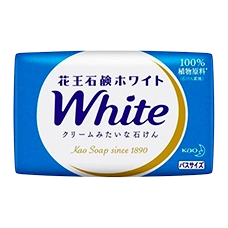 Кремообразное мыло с кокосовым молоком и скваланом "White", 130 гр