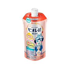 Жидкое мыло для тела увлажняющее "Biore Body Soap – Moisture" с цветочно-фруктовым ароматом, 340 мл. (Запасной блок)