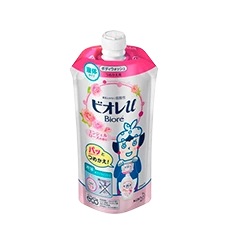 Жидкое мыло для тела с натуральными эссенциями "Biore Body Soap", 340 мл. (Запасной блок)