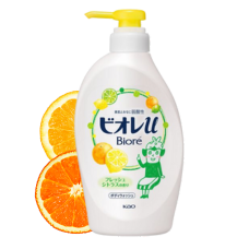 Жидкое мыло для тела с натуральными эссенциями "Biore Body Soap", 480 мл.