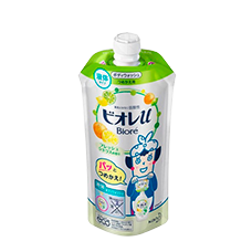 Жидкое мыло для тела с натуральными эссенциями "Biore Body Soap", 340 мл. (Запасной блок)