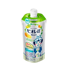 Жидкое мыло для тела с натуральными эссенциями "Biore Body Soap", 340 мл. (Запасной блок)