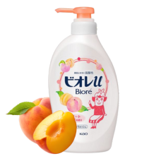 Жидкое мыло для тела с натуральными эссенциями "Biore Body Soap", 480 мл.