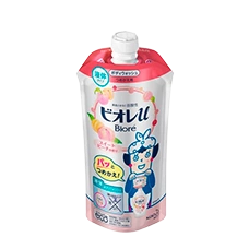 Жидкое мыло для тела с натуральными эссенциями "Biore Body Soap", 340 мл. (Запасной блок)