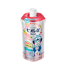 Жидкое мыло для тела с натуральными эссенциями "Biore Body Soap", 340 мл. (Запасной блок)
