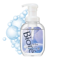 Пенное мыло для тела для нежной кожи, склонной к сухости "Biore u The Body Foam Type Purely", 540 мл.
