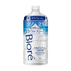 Пенное мыло для тела для нежной кожи, склонной к сухости "Biore u The Body Foam Type Purely", 780 мл. (Запасной блок)