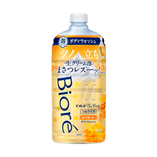 Пенное мыло для тела для нежной кожи, склонной к сухости "Biore u The Body Foam Type Purely", 780 мл. (Запасной блок)