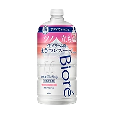 Пенное мыло для тела для нежной кожи, склонной к сухости "Biore u The Body Foam Type Purely", 780 мл. (Запасной блок)