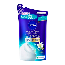 Увлажняющее крем-мыло для тела "Nivea Cream Care Body Wash", 340 мл (Запасной блок)