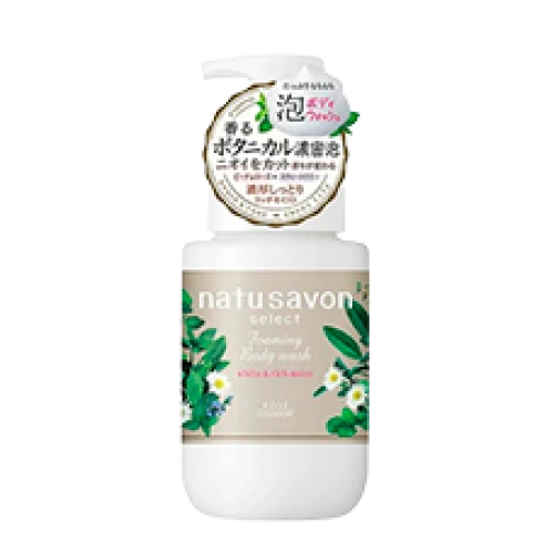 Ылғалдандыратын әсері бар көбік сабын “Natu Savon - White & Rich Moist”, 450 мл.