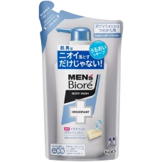 Мужское лечебное дезодорирующее мыло для тела "Mens Biore Body Wash" , 380 мл. (Запасной блок)