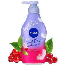Гель для душа "Nivea Angel Skin Body Wash Flower & Peach Fragrance", 480 мл.