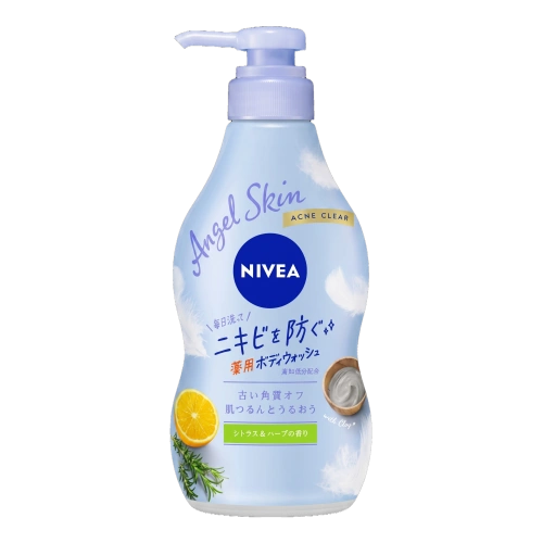 Безеуге қарсы душқа арналған гель "Nivea - Angel Skin", 480 мл.