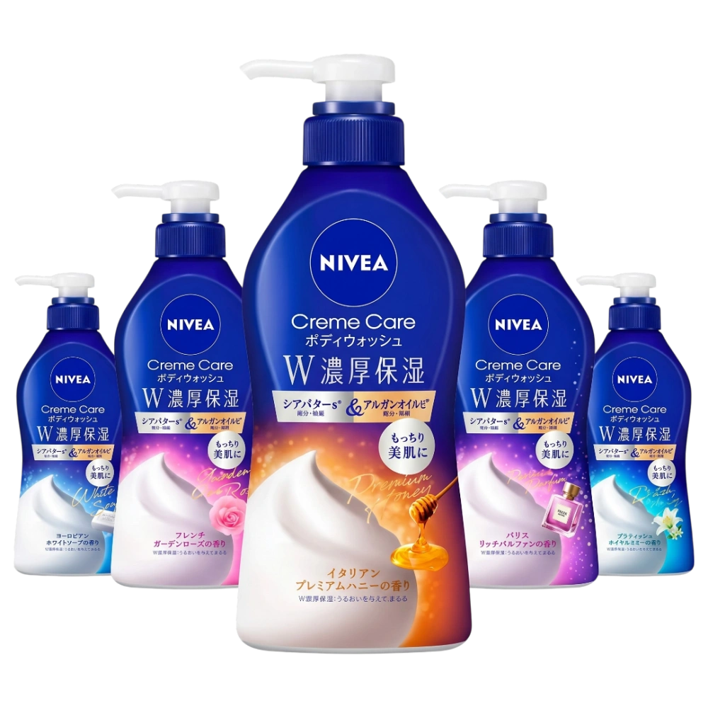 Увлажняющее крем-мыло для тела "Nivea Cream Care Body Wash", 460 мл.