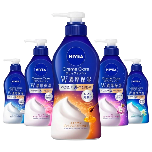 Денеге арналған ылғалдандыратын крем-сабын үшін "Nivea Cream Care Body Wash", 460 мл.