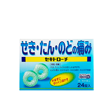 Таблетки для рассасывания от кашля и боли в горле “Seki Troche”, 24 таб. 