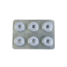 Таблетки для рассасывания при воспалении и боли в горле со вкусом черники "Topic AZ Troche", 24 таб