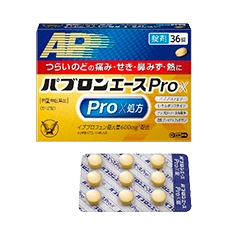 Комплексное средство от симптомов простуды "Pabron Ace Pro-X", 36 таб (4 дня)