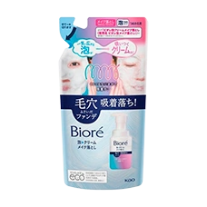 Крем-пенка для снятия макияжа "Biore Foam", 170 мл. (Запасной блок)