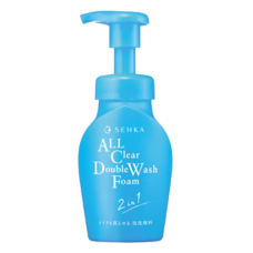 Пенное средство для умывания и снятия макияжа 2 в 1 "All Clear Double Wash Foam", 150 мл.