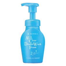 Пенное средство для умывания и снятия макияжа 2 в 1 "All Clear Double Wash Foam", 150 мл.