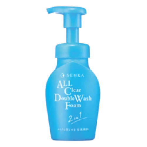 Қабыршақтандыратын және макияжды жоюға арналған 2-1 "All Clear Double Wash Foam", 150 мл.