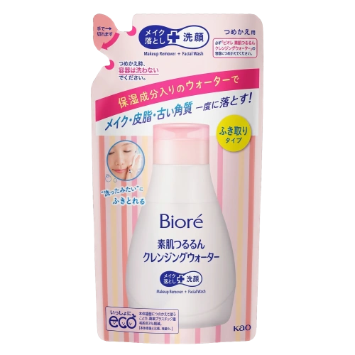 Тігінен диспенсері бар мицеллярлы су "Biore Cleansing Water", 290 мл (қосымша блок)