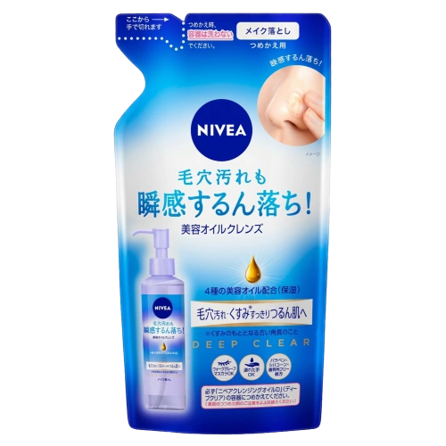 Макияжды кетіруге арналған гидрофильді май “NIVEA Cleansing Oil Deep Clear”, 170 мл (Қосымша блок)