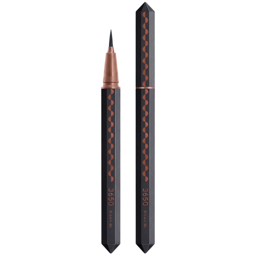 Көзге арналған сұйық лайнер "3650 Liquid Eyeliner Brown Black" қоңыр-қара, D-Nee, 14 г