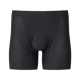 Бесшовные мужские трусы - боксеры, AIRism Ultra Seamless Anti Odor Mesh Boxer Brief, XХL (100-108 см), черный 