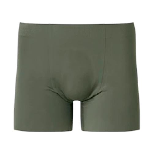 Тігіссіз ерлер іш киімі – боксеры, AIRism Seamless Boxer Briefs, қою жасыл.