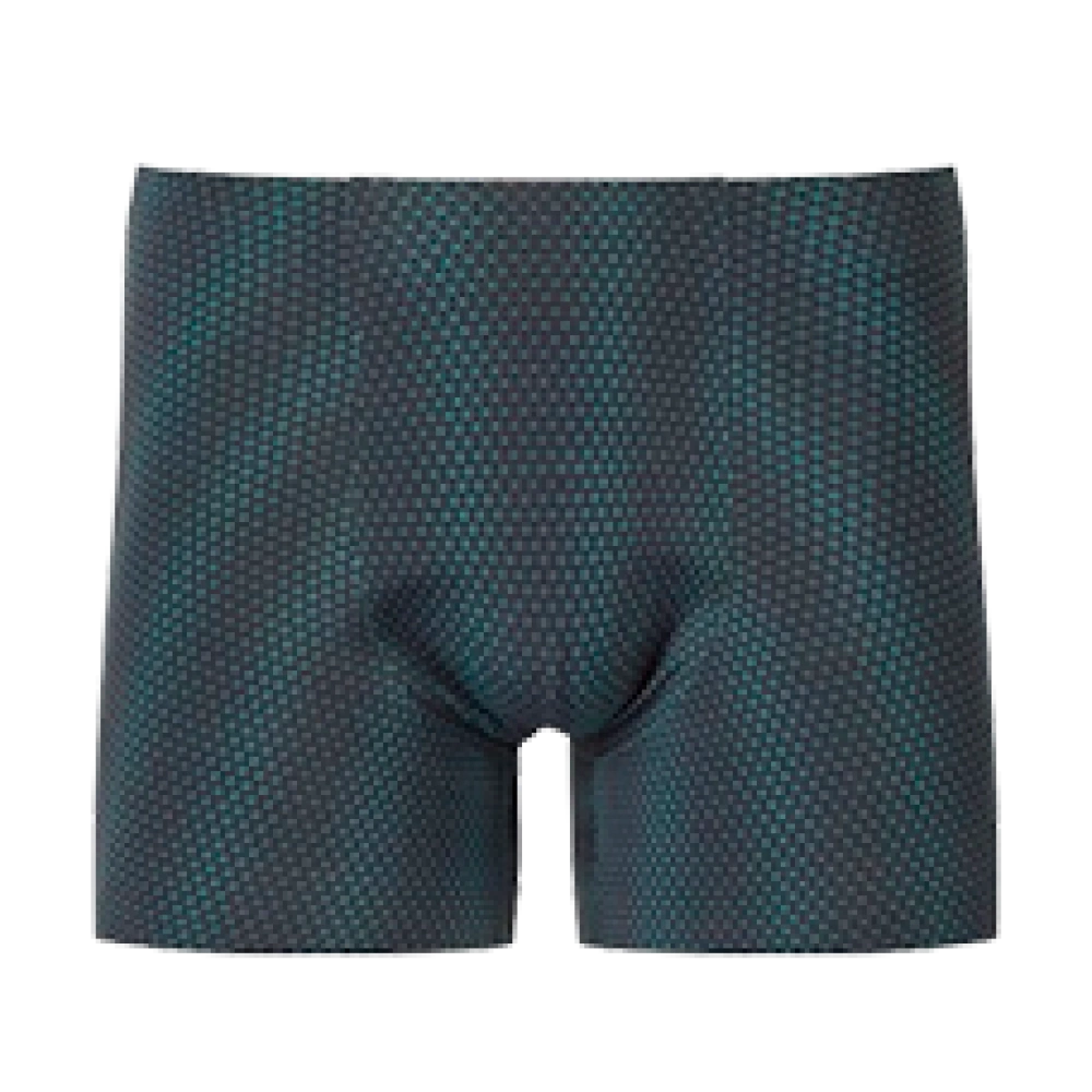 Бесшовные мужские трусы - боксеры, AIRism Seamless Boxer Briefs, M (76-84 см), черный