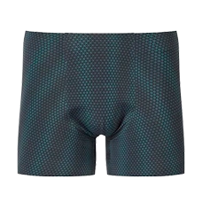 Бесшовные мужские трусы - боксеры, AIRism Seamless Boxer Briefs, M (76-84 см), черный