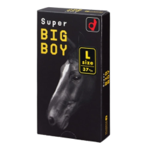 "Okamoto Mega Big Boy" (37 мм.) мүшеқаптары. Өлшемі L, 12 дана.