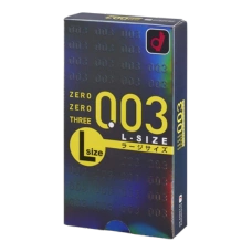 Презервативы "Okamoto Zero Zero Three" (0,03) Размер L, 10 шт.