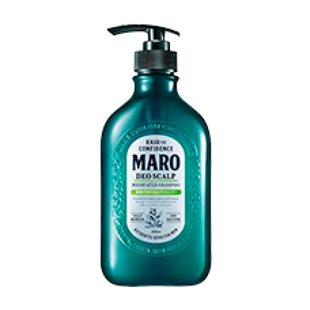 Лечебный шампунь без силикона от перхоти и зуда "MARO Deo Scalp Shampoo Men's Medicated", 480 мл