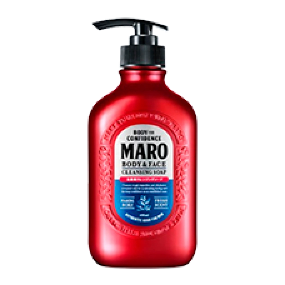 Универсальное мыло для лица и тела с дезодорирующим эффектом MARO Body&Face Cleansing Soap, 450 мл