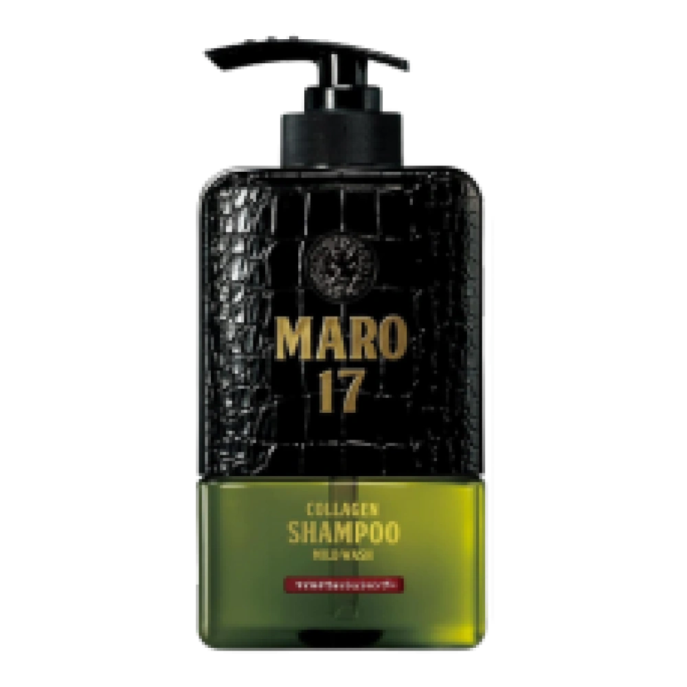 Шампунь для чувствительной кожи головы склонной к сухости "MARO17 Collagen Shampoo Mild Wash", 350 мл.