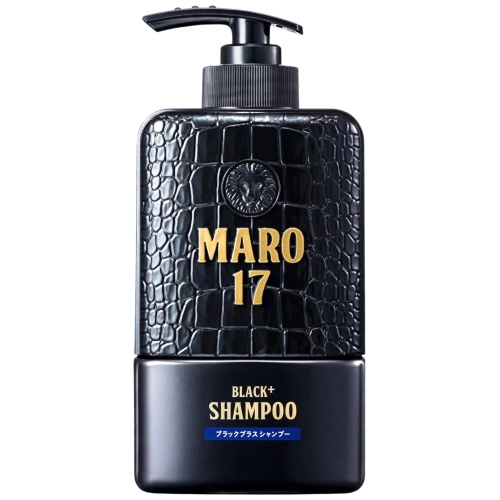 Мужской шампунь для густоты и упругости волос, аромат "Gentle Mint", "MARO17 Black Plus Shampoo" Nature Lab, 350 мл