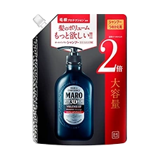 Мужской шампунь без силикона для объема и укладки волос "MARO 3D Volume Up Shampoo EX", 760 мл. (Сменный блок)