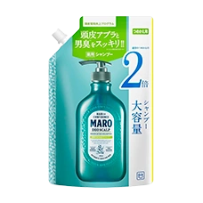 Лечебный шампунь без силикона от перхоти и зуда "MARO Deo Scalp Shampoo Men's Medicated", 800 мл (Сменный блок)